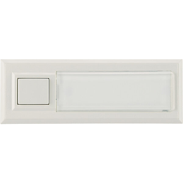 Urmet Klingeltaster AP 1fach 32x90x18mm,ws,o.bel. ETA 2122